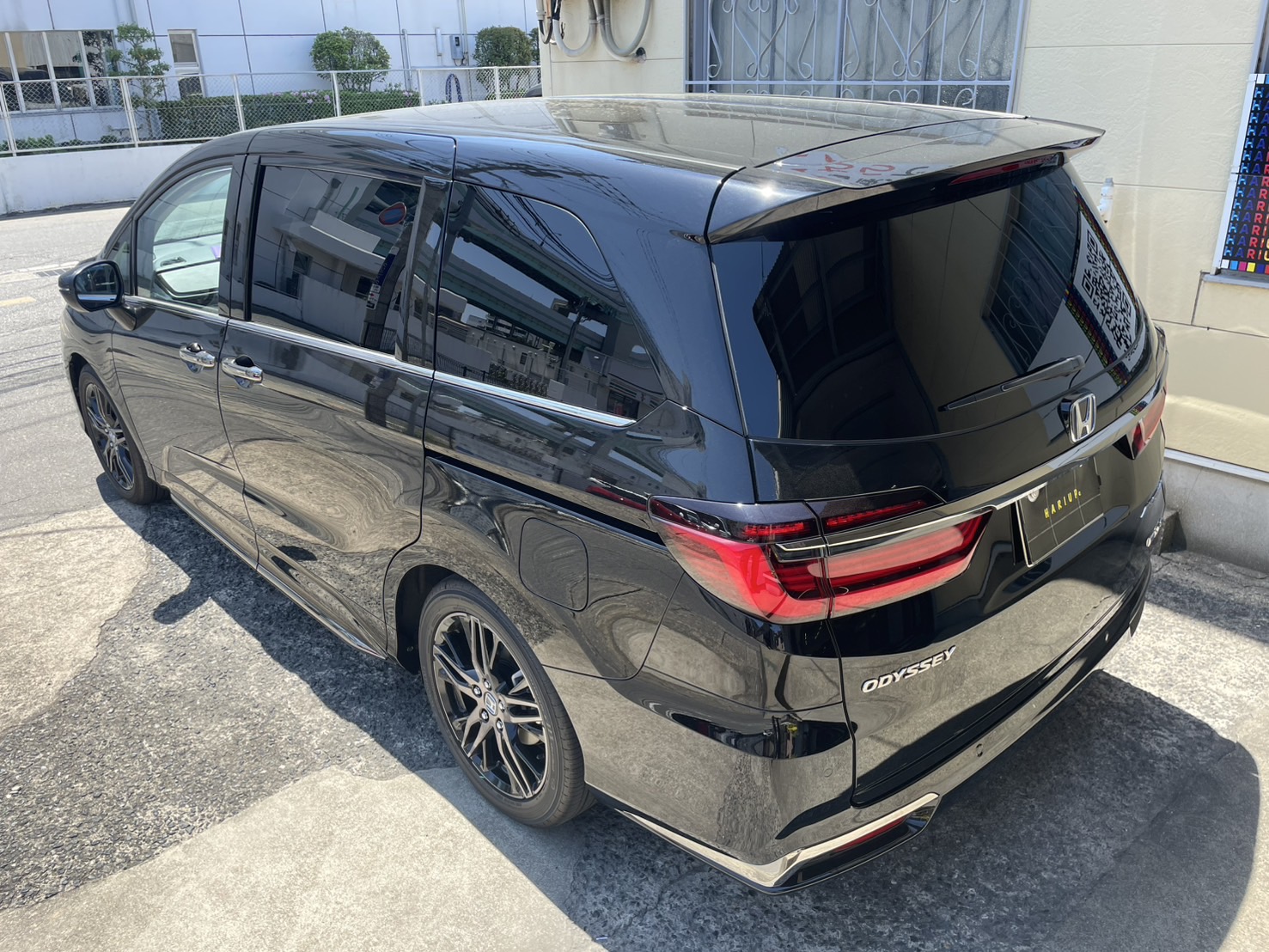 ホンダ　オデッセイ　カーフィルム施工