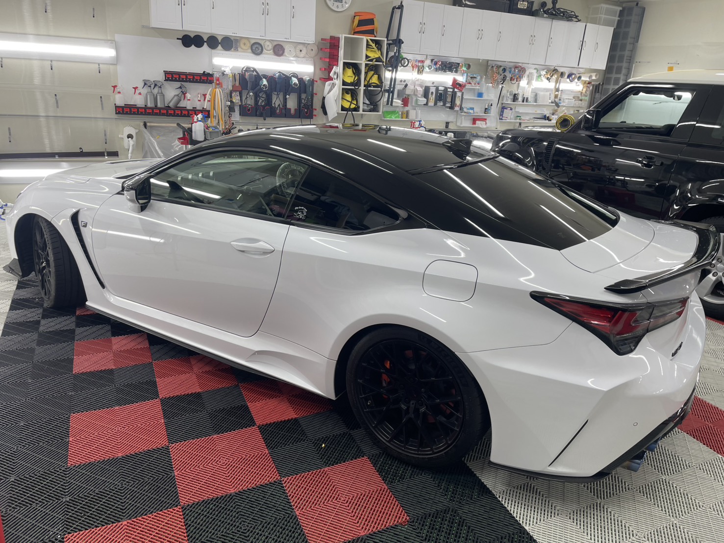 レクサス　RCF　カーラッピング施工