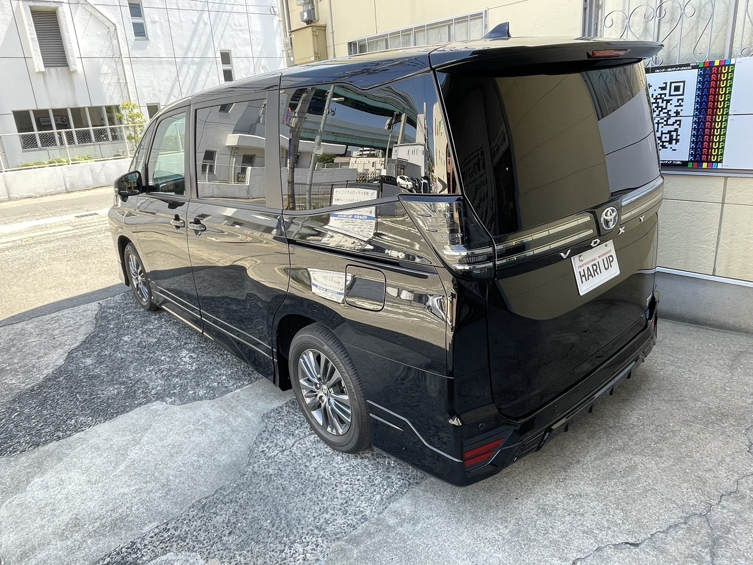 トヨタ　VOXY　カーフィルム施工