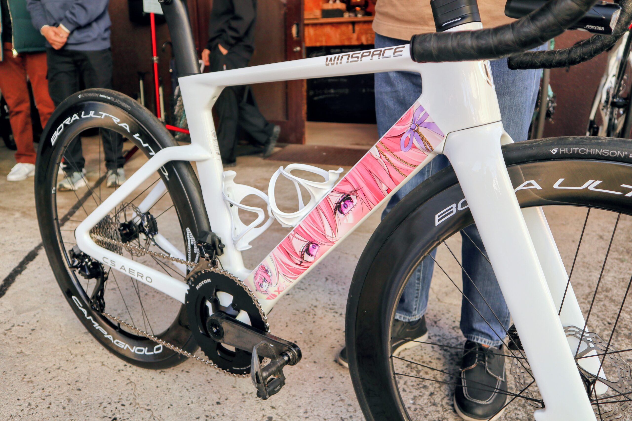 ロードバイク用キャラクターステッカー／T様